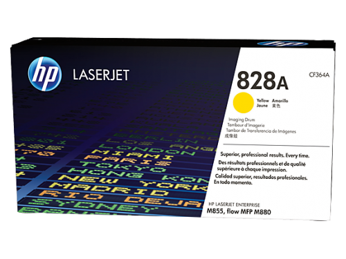 HP 828A Yellow Standard Capacity Drum 30K pages for HP Color LaserJet Enterprise M855/M880 - CF364A