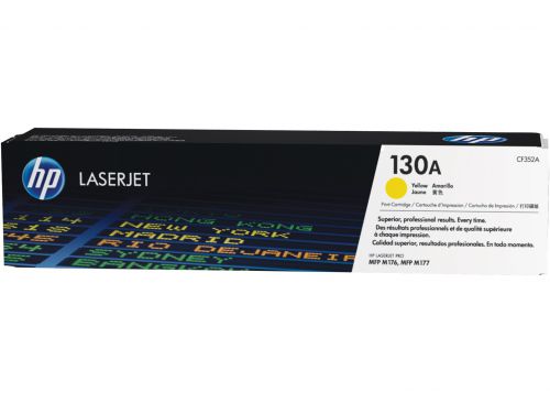 HP+130A+Yellow+Standard+Capacity+Toner+1K+pages+for+HP+Color+LaserJet+Pro+M176%2FM177+-+CF352A