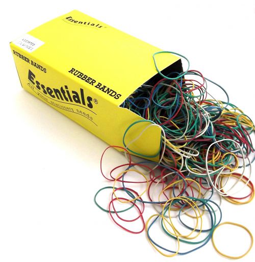 ValueX Box Of Rubber Bands Assorted 454g