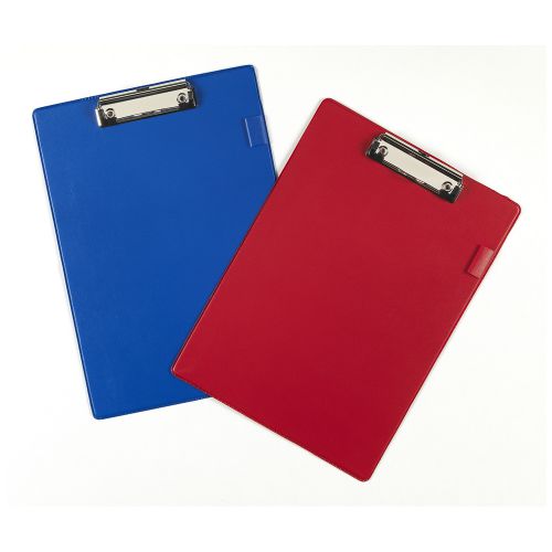 ValueX+Standard+Clipboard+PVC+Cover+A4+Red+-+881602