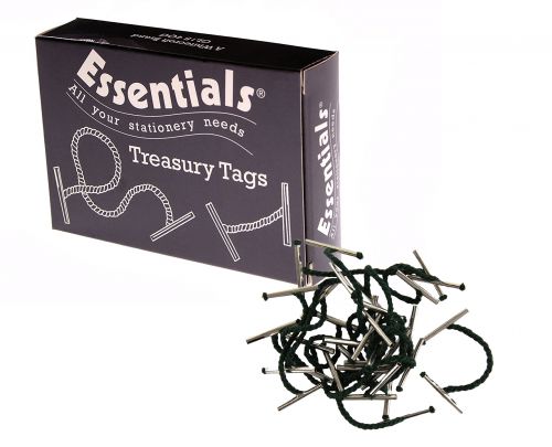 ValueX Treasury Tag Metal 25mm (Pack 100)