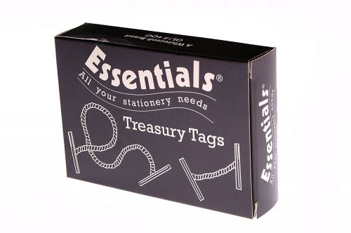 ValueX Treasury Tag Plastic 127mm (Pack 100)