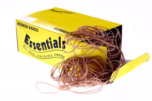 Rubber Bands ValueX Rubber Elastic Band Assorted Sizes 454g Natural