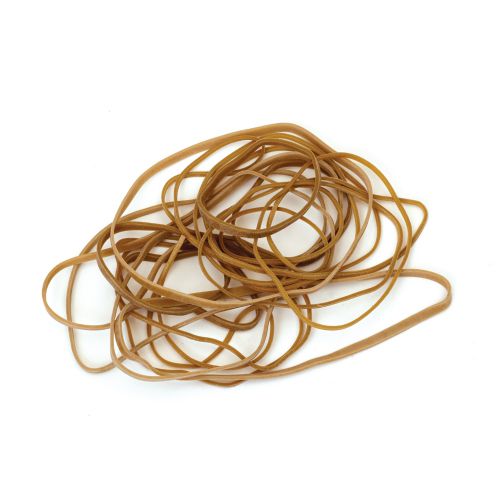 Rubber Bands ValueX Rubber Elastic Band No 38 3x150mm 454g Natural
