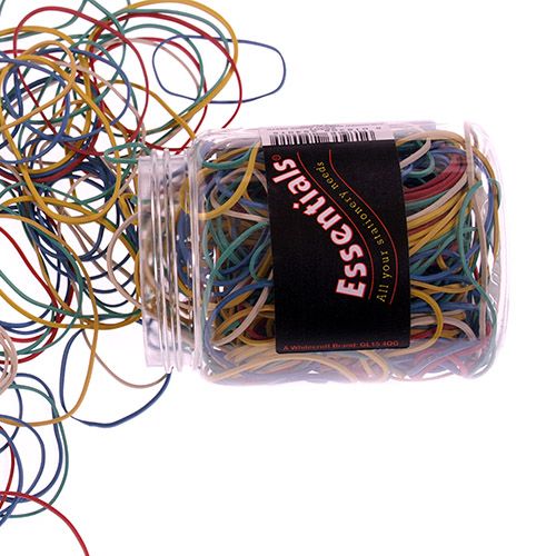 ValueX Rubber Bands Asstorted Colours and Sizes 75g