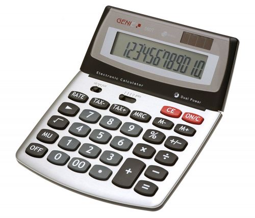 Desktop Calculator ValueX 560T 12 Digit Desktop Calculator Silver