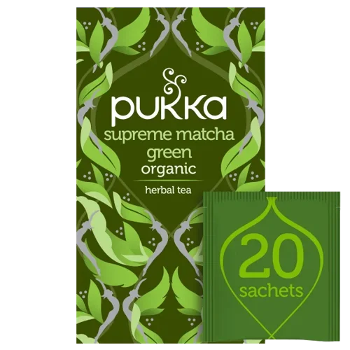 Pukka Tea Supreme Matcha Green Envelopes (Pack 20)