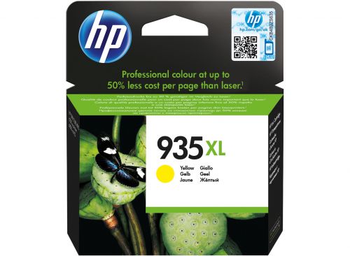 HP+935XL+Yellow+High+Yield+Ink+Cartridge+10ml+for+HP+OfficeJet+Pro+6230%2F6830+-+C2P26AE