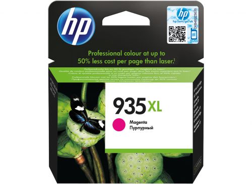 HP+935XL+Magenta+High+Yield+Ink+Cartridge+10ml+for+HP+OfficeJet+Pro+6230%2F6830+-+C2P25AE