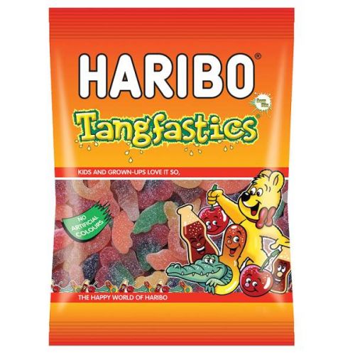 Haribo Tangfastics Sour Sweets (Bag 160g)