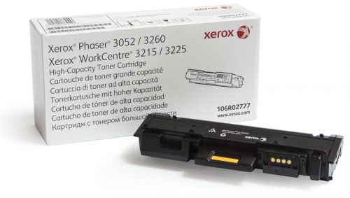 Bald Evaluation Travel Xerox Black High Capacity Toner Cartridge 3k pages for P3260 WC3225 -  106R02777