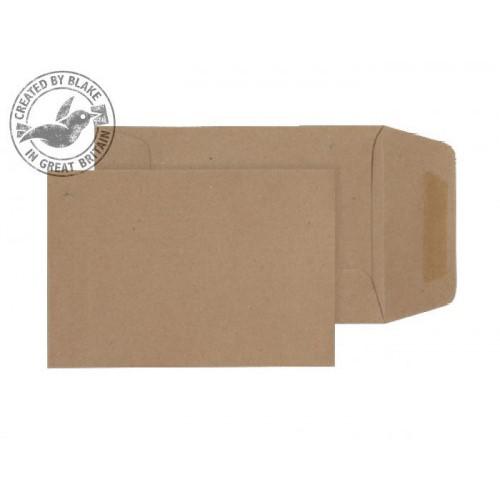 Blake Purely Everyday Pocket Envelope 98x67mm Gummed Plain 80gsm Manilla (Pack 100)