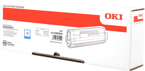 OKI Cyan Toner Cartridge 7.3K pages - 45862839