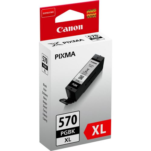 Canon+PGI570BK+Black+High+Yield+Ink+Cartridge+22ml+-+0318C001