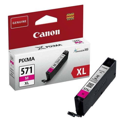 Canon+CLI571XLM+Magenta+High+Yield+Ink+Cartridge+11ml+-+0333C001