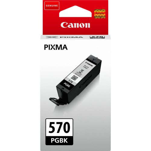 Canon+PGI570BK+Black+Standard+Capacity+Ink+Cartridge+15ml+-+0372C001