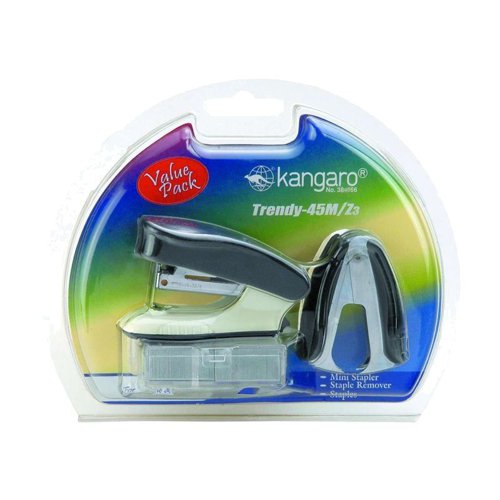 Kangaro Trendy Stapler, Remover and Staple Set Kangaro Trendy Stapler, Remover and Staple Set