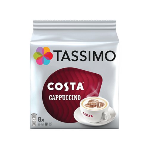 Tassimo Costa Cappuccino Pods (Pack 8) 4031503