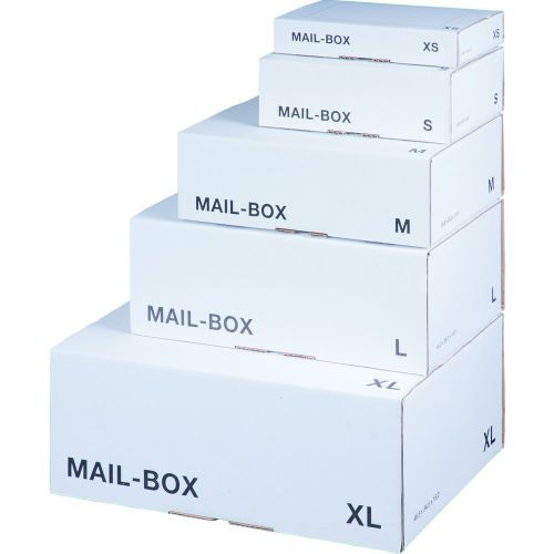 ValueX+Mailing+Box+Medium+331+x+241+x+104mm+White+%28Pack+20%29+-+212111220