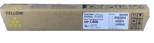 Ricoh 1230D Yellow Standard Capacity Toner Cartridge 6k pages for MP C406 - 842098