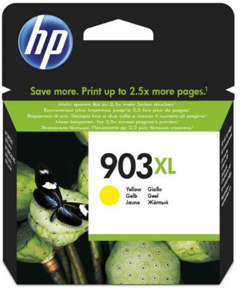 HP+903XL+Yellow+High+Yield+Ink+Cartridge+750+pages+8.5ml+for+HP+OfficeJet+6950%2F6960%2F6970+AiO+-+T6M11AE