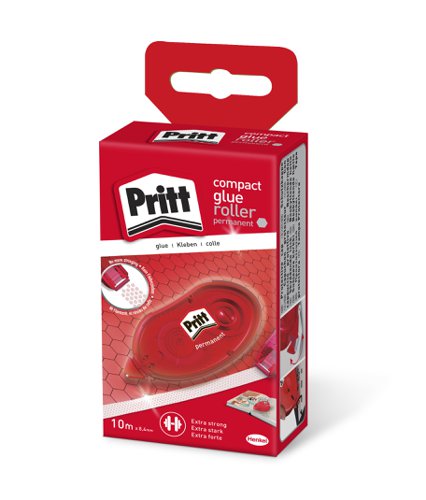 Pritt+Compact+Glue+Roller+Permanent+8.4mm+x+10m+%28Pack+10%29+-+2120601