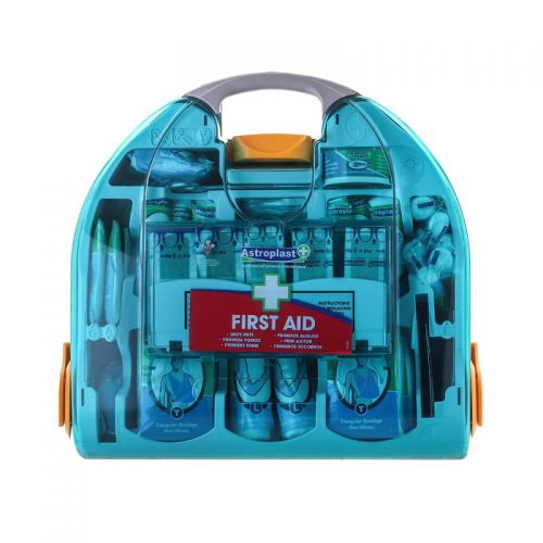 Astroplast+Adulto+HSE+10+Person+First+Aid+Kit+Ocean+Green+-+1001002