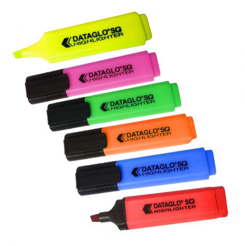 ValueX+Flat+Barrel+Highlighter+Pen+Chisel+Tip+1-5mm+Line+Assorted+Colours+%28Pack+8%29+-+7910wt8