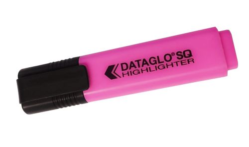 ValueX+Flat+Barrel+Highlighter+Pen+Chisel+Tip+1-5mm+Line+Pink+%28Pack+10%29+-+791008