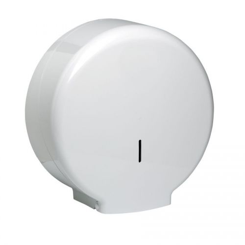 ValueX+Mini+Jumbo+Toilet+Roll+Dispenser+Plastic+White++-+1101004