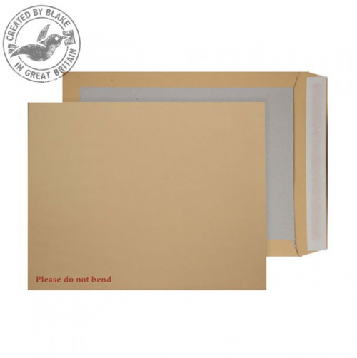 Blake Everyday Envelopes C3 Manilla Pocket Peel and Seal Board Back 120gsm 450x324mm (Pack 50) - 4200/50