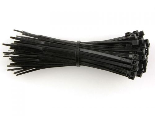 Cable Tidies ValueX Cable Ties 100x2.5mm Black (Pack 100)