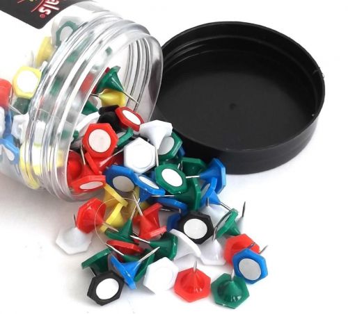Value Indicator Pin Assorted Colours PK160  Black White Green Blue Red