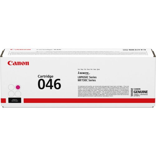Canon+046M+Magenta+Standard+Capacity+Toner+Cartridge+2.3k+pages+-+1248C0020