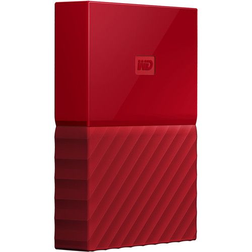 4TB My Passport USB3 Red 2.5in Ext HDD