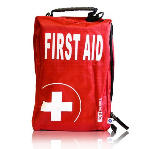 First Aid Kits & Refills Blue Dot Motorist First Aid Kit Packed In Series Bag Red