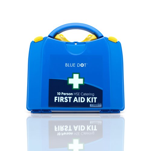 Blue Dot Eclipse HSE 10 Person Catering First Aid Kit Blue - 90813