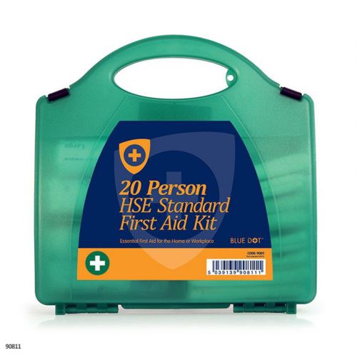 Blue+Dot+Eclipse+HSE+20+Person+First+Aid+Kit+Green+-+1047213