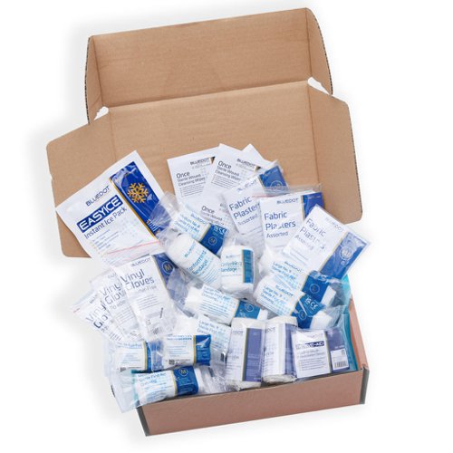 Standard HSE 50 Person First Aid Kit Refill - 1047215