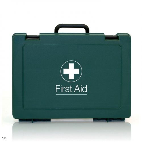 First Aid Kits & Refills Standard HSE 50 Person First Aid Kit Green