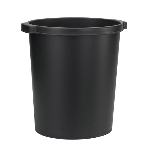 Rubbish Bins Jalema Resolution Waste Bin Plastic 15 Litre Black