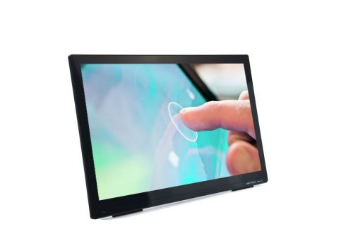 Hannspree HT273HPB 27 Inch Touchscreen IPS HDMI VGA USB Tabletop Monitor