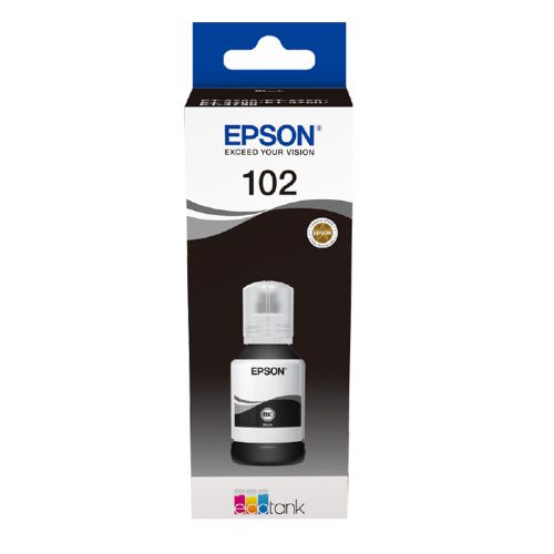 Epson+102+Black+Ink+Cartridge+127ml+-+C13T03R140