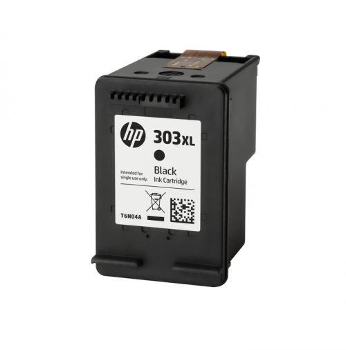 HP 303XL Black High Yield Ink Cartridge 12ml for HP ENVY Photo 6230/7130/7830 series - T6N04AE