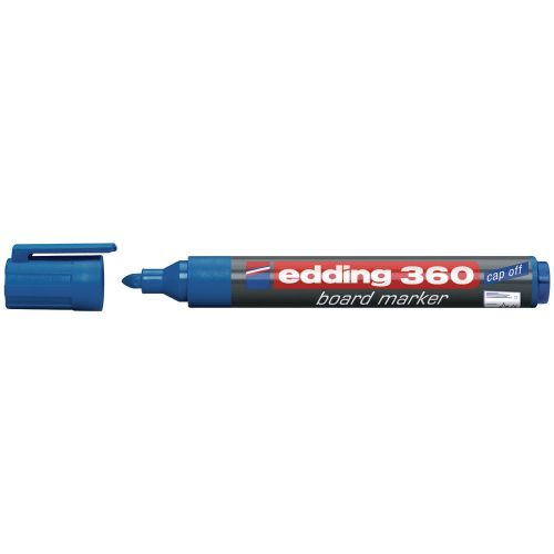 Edding 360 Board Marker Blue PK10