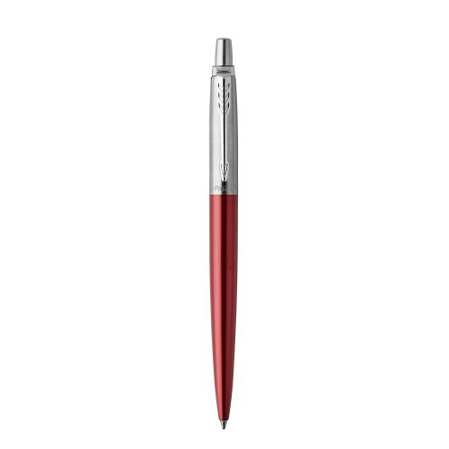 Ball Point Pens Parker Jotter Ballpoint Pen Red/Chrome Barrel Blue ink