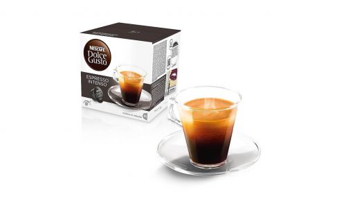 Coffee Nescafe Dolce Gusto Espresso Intenso Coffee 16 Capsules (Pack 3)