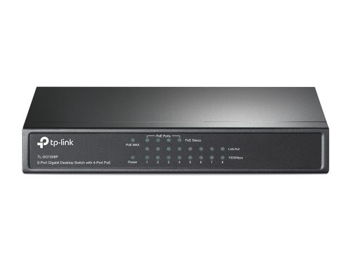 TP Link 8Port Gigabit Unmanaged PoE Switch with