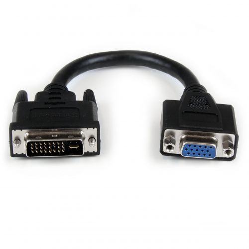 EXC DVI I Male to VGA Female Adapter 0.15 Metre Cable