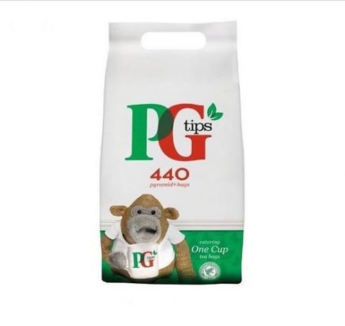 Tea PG Tips One Cup Pyramid Tea Bags (Pack 440)